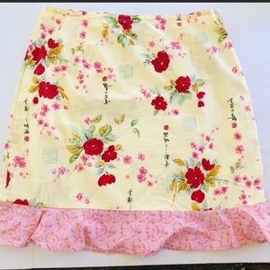 Vintage Floral Skirt